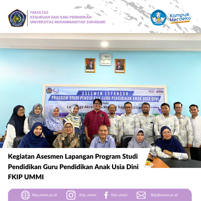 Kegiatan Asesmen Lapangan Prodi PGPAUD FKIP UMMI