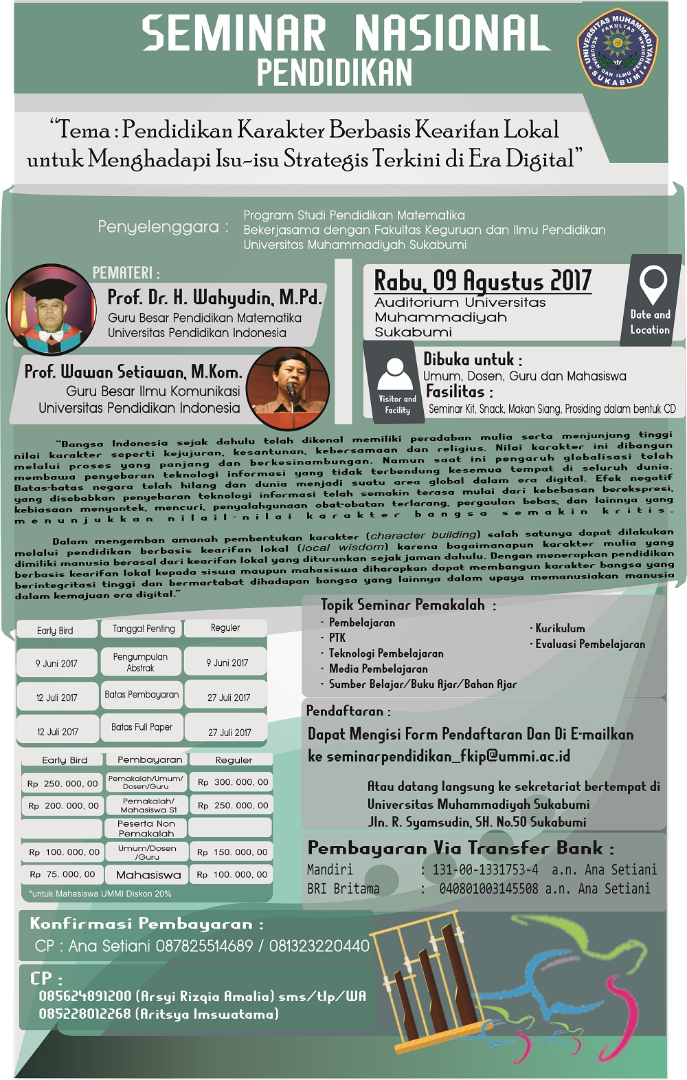 Ikutilah Seminar Nasional Pendidikan