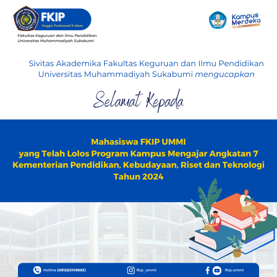 Alhamdulilah, 43 Mahasiswa FKIP UMMI Lolos Sebagai Peserta Program Kampus Mengajar 